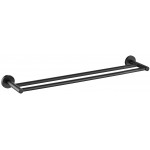 Otus Gun Metal Grey Double Towel Rail 600mm